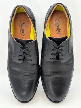 Florsheim Comfortech Black Leather Cap Toe Oxford Dress Shoes Men’s Size 7.5 D